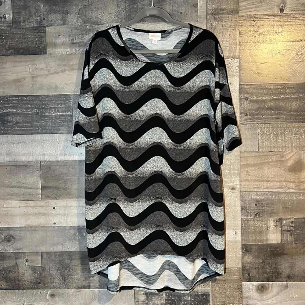 Black & gray (Silky) Lularoe Irma
